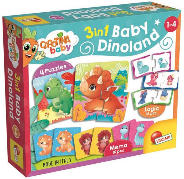 CAROTINA EDUKATIVNA SLAGALICA BABY DINO 3D 92529